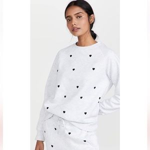 South Parade Rocky Mini Hearts Sweatshirt Size XS